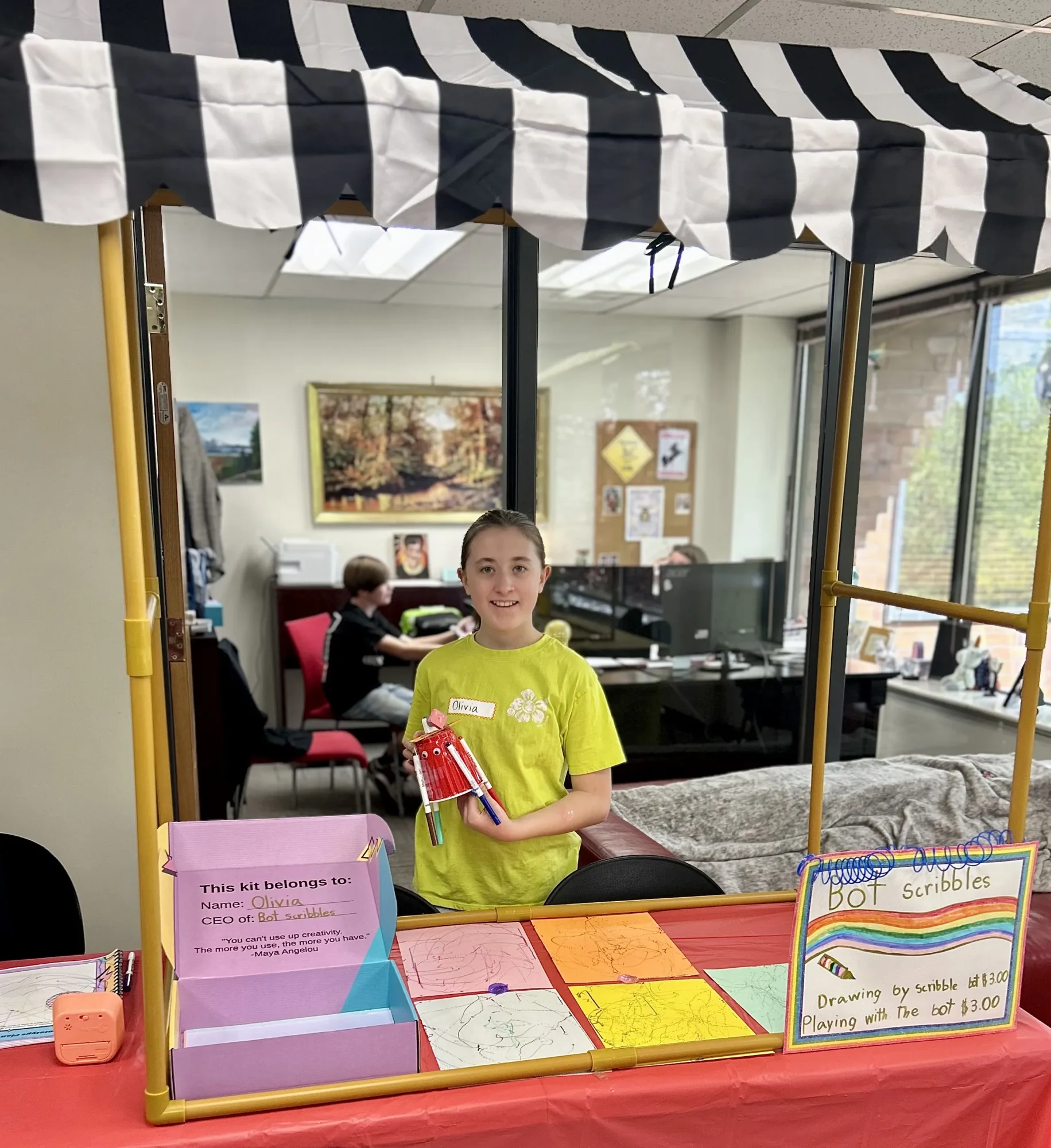 A young entrepreneur&rsquo;s storefront