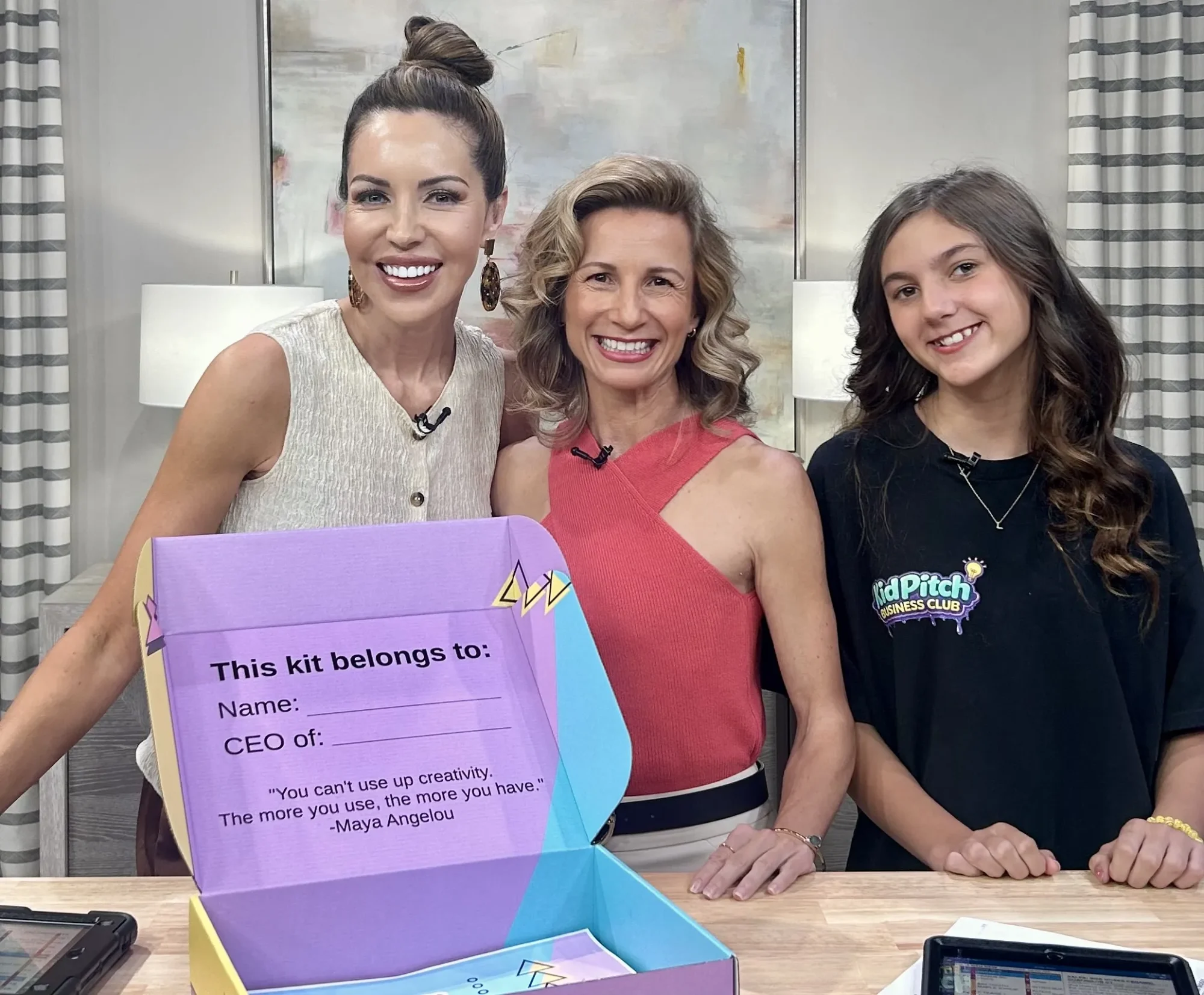 Jessie and Layla on ABC4