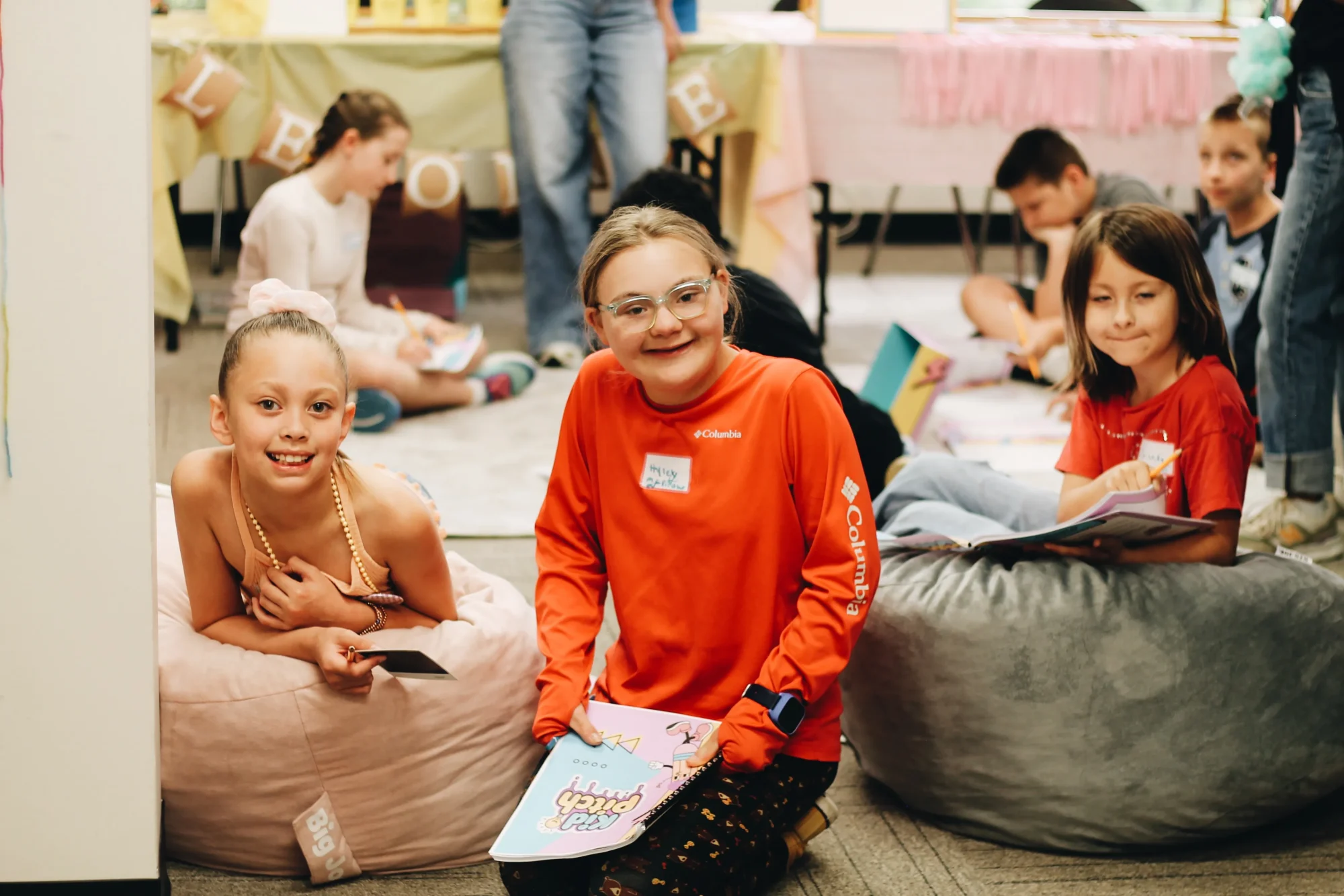 KidPitch camp in action