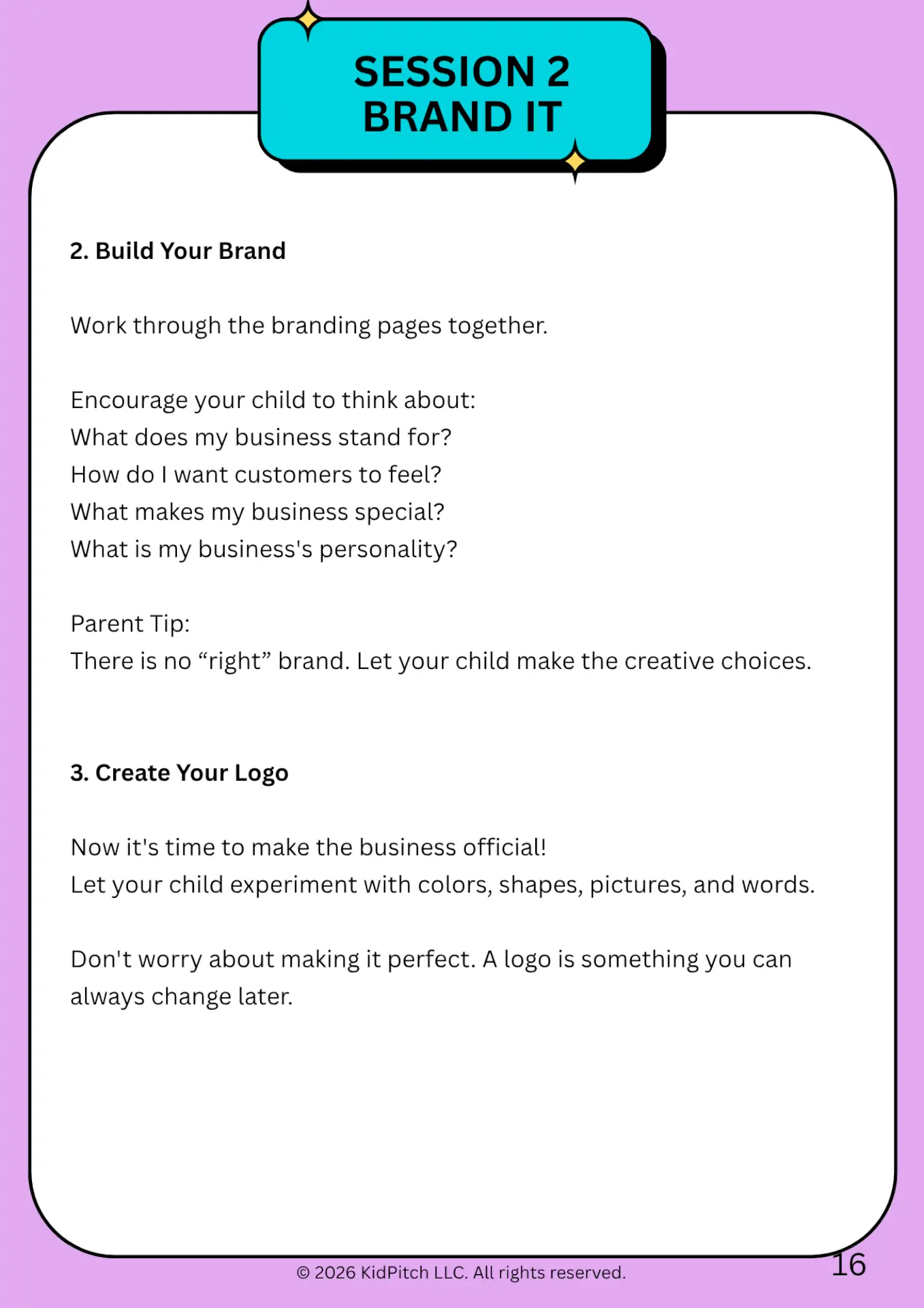KidPitch Parent Companion